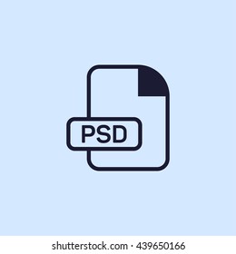 psd file format icon