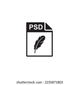 psd file icon , document icon