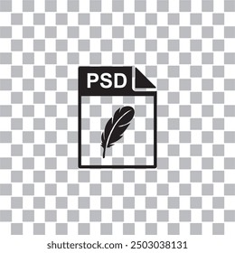 Icono de archivo PSD, icono de documento