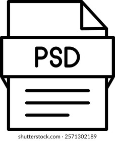 Psd File Icon Symbol Art Sign