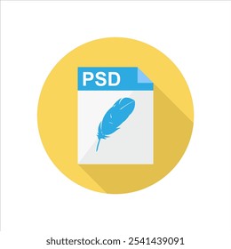 Desktop-Symbol der Psd-Datei-Benutzeroberfläche