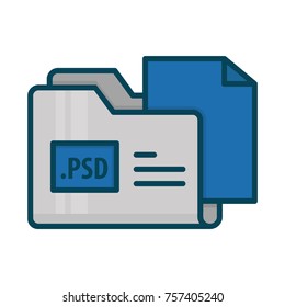 Psd folder icon