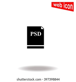 PSD icon.