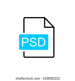 PSD Icon Vector