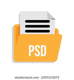 psd icon with white background