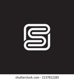 PSD Monogram Design Logo Template.