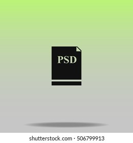 PSD vector icon