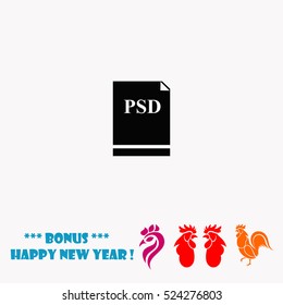 PSD vector icon