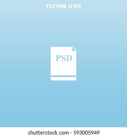 PSD vector  icon.