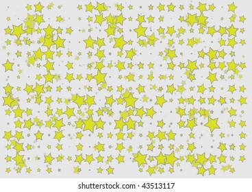 Pseudo 3D star field