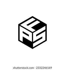 PSF letter logo design in illustration. Vector logo, calligraphy designs for logo, Poster, Invitation, etc.