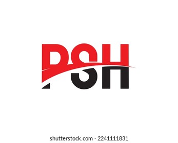 Vektorgrafik des ersten PSH-Letter-Logos