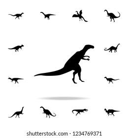 Psittacosaurus icon. Detailed set of dinosaur icons. Premium graphic design. One of the collection icons for websites, web design, mobile app