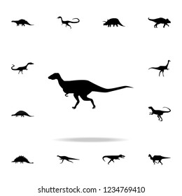 Psittacosaurus icon. Detailed set of dinosaur icons. Premium graphic design. One of the collection icons for websites, web design, mobile app