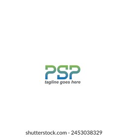 PSP identity logo, PSP vector logo design 