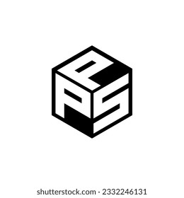 PSP letter logo design in illustration. Vector logo, calligraphy designs for logo, Poster, Invitation, etc.