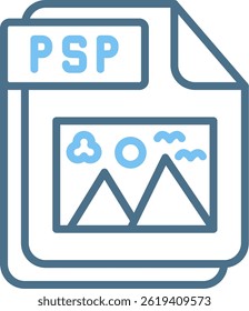 PSP Line Two Colour Icon