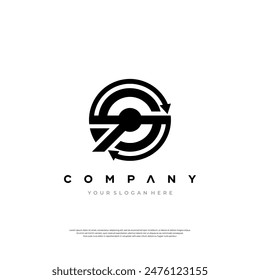 PSS creative letter shield logo design vector icon Premium Design