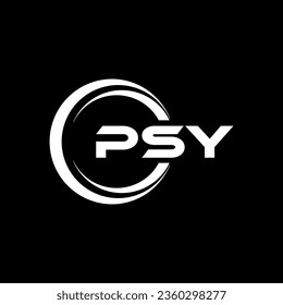PSY Letter Logo Design, Inspiration for a Unique Identity. Modern Elegance and Creative Design. Watermark Your Success with the Striking this Logo.