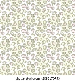 PSYCHDELIC ABSTRACT ANIMAL SEAMLESS PATTERN