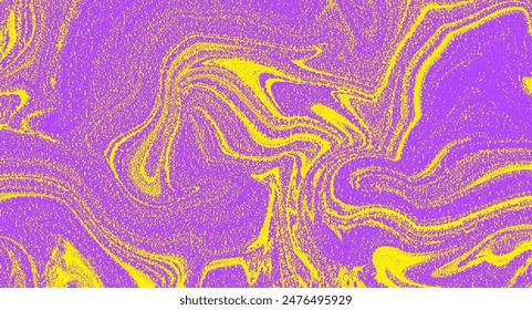 Diseño de moda psicodélico de los años 70. Vector Abstractas Duotono Fondo