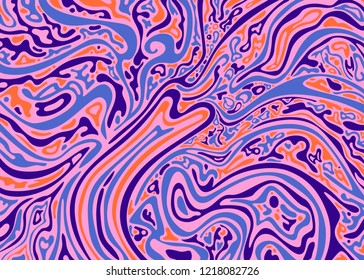 Psychedelic abstract background
