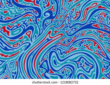 Psychedelic abstract background