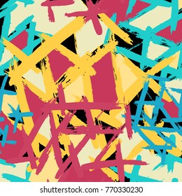 psychedelic abstract colored graffiti background