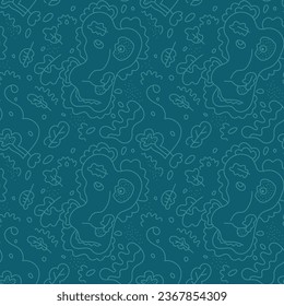 Psychedelic abstract colorful artwork. Unique pattern for textile, texture, fabric design