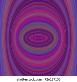 Psychedelic abstract ellipse background - vector design from thin concentric ellipses