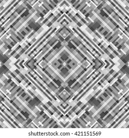 Psychedelic abstract geometric seamless pattern.
