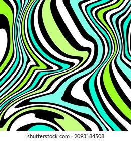 Psychedelic Art  background element.Decorative design with marble effect