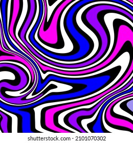 Psychedelic Art  background element.Decorative design with marble effect