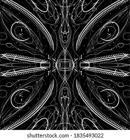 Psychedelic art and intuitive criation