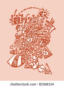 psychedelic background