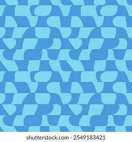 Psychedelic checkerboard or camouflage. Visually striking design featuring groovy colors. Trippy geometric shapes. Optical illusions, retro art style, mesmerizing visual vintage vector illustration