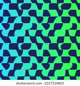 Psychedelic checkerboard pattern. Visually striking design featuring contrast black white colors and trippy geometric shapes. Optical illusions and retro art, mesmerizing visual vector illustration