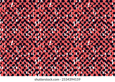 Psychedelic checkerboard pattern. Visually striking design featuring contrast black white colors and trippy geometric shapes. Optical illusions and retro art, mesmerizing visual vector illustration