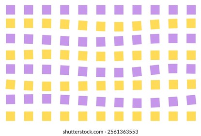 Psychedelic checkerboard pattern. Visually striking design featuring pastel colors and trippy geometric shapes groovy style. Optical illusions retro art, graphic mesmerizing visual vector illustration