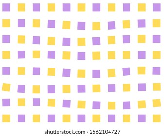 Psychedelic checkerboard pattern. Visually striking design featuring pastel colors and trippy geometric shapes groovy style. Optical illusions retro art, graphic mesmerizing visual vector illustration