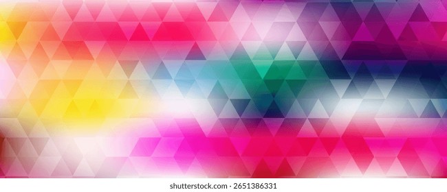 psychedelic colored polygons geometric abstract pattern grunge texture