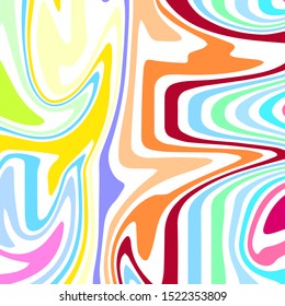PSYCHEDELIC DESIGN ABSTRACT BACKGROUND COLORFUL VECTOR  