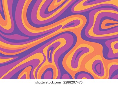 psychedelic design background, vector illustration