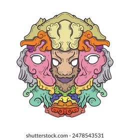 Psychedelische Kritzeleien für Ihre Designs