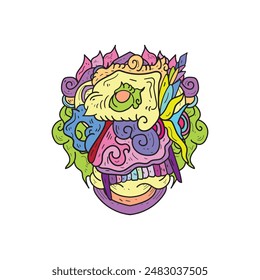 psychedelic doodles for your designs