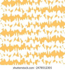 Psychedelic funky print. Hippie 70s background.  Abstract groovy waves, ikat. Vector illustration