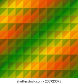 Psychedelic Geometric Background Pattern