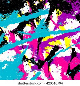 Psychedelic Graffiti Grunge Pattern Texture Vector Stock Vector ...