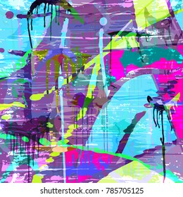 psychedelic graffiti pattern for your design