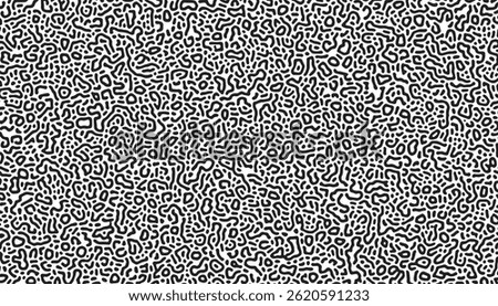Psychedelic graphic crazy liquid texture. Abstract background with Turing diffusion effect. Trippy hypnotic abstraction. Bizarre structure.